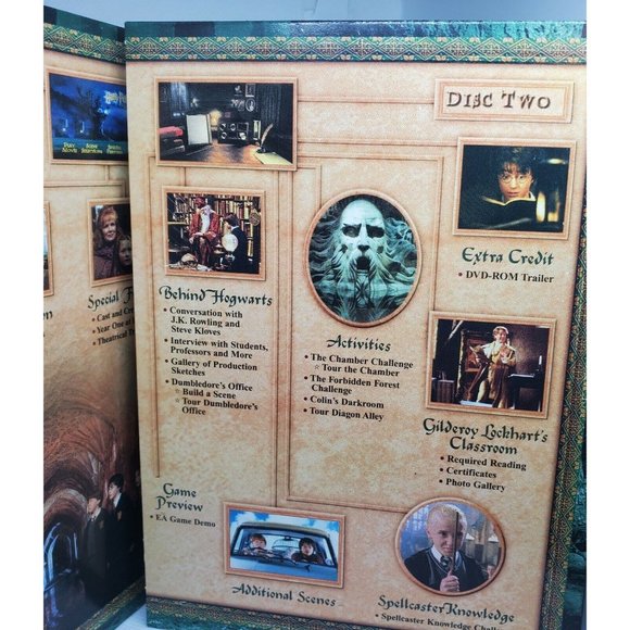 Harry Potter And The Chamber Of Secrets DVD Full Screen Edition No Scratches - Picture 6 of 12